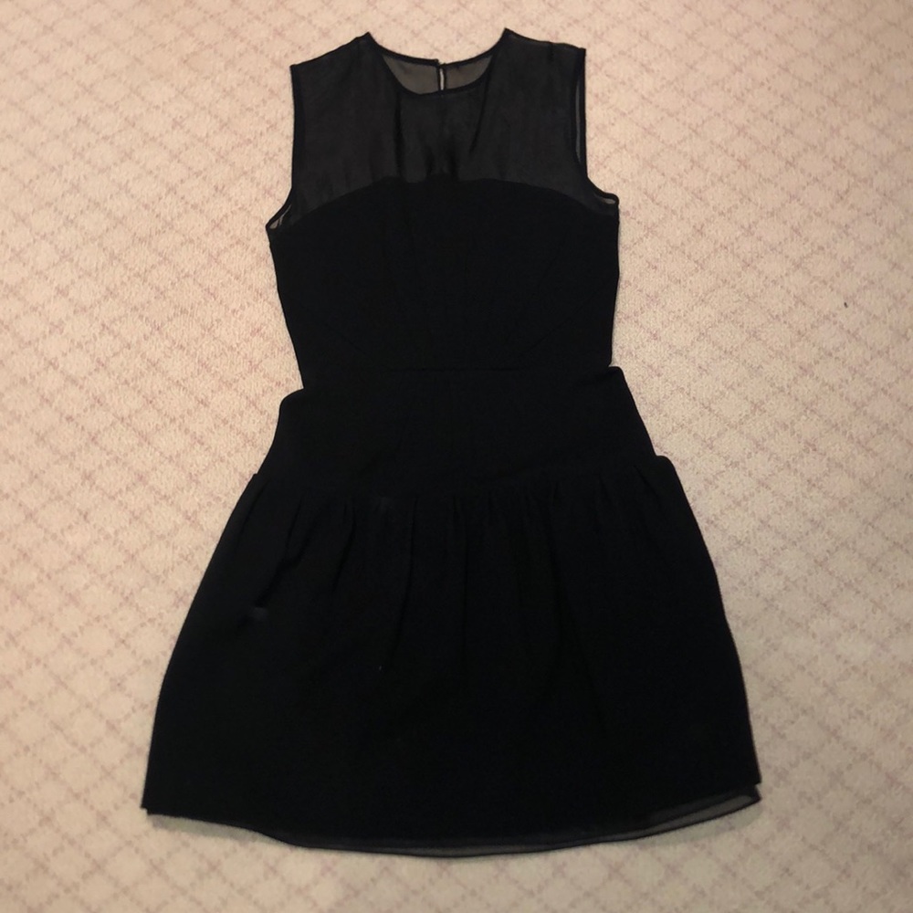 Diane Von Furstenberg black dress - Size 4